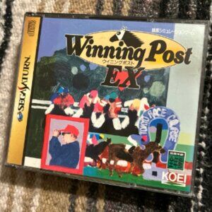 Winning Post EX Sega Saturn Japanese Horse Racing Video Game (disc is MINT)
